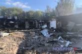 Внаслідок ракетних ударів у Миколаєві майже повністю знищено ринок (відео)