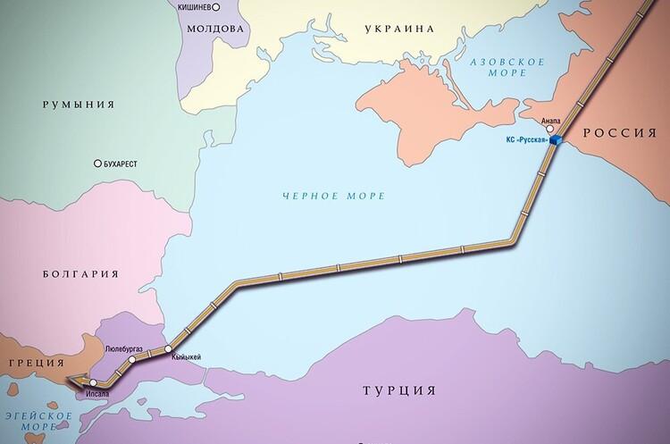 Словакия возобновила импорт газа из России через «Турецкий поток».