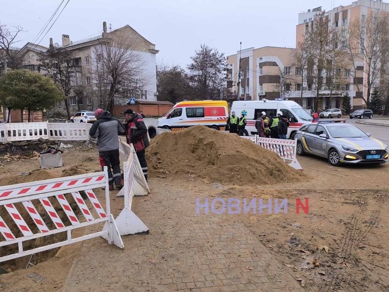 ЧП на строительстве водовода в Николаеве: громкий взрыв, ранен рабочий