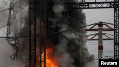 У Криворізькому районі після удару РФ виникла пожежа на території об’єкту критичної інфраструктури – ОВА